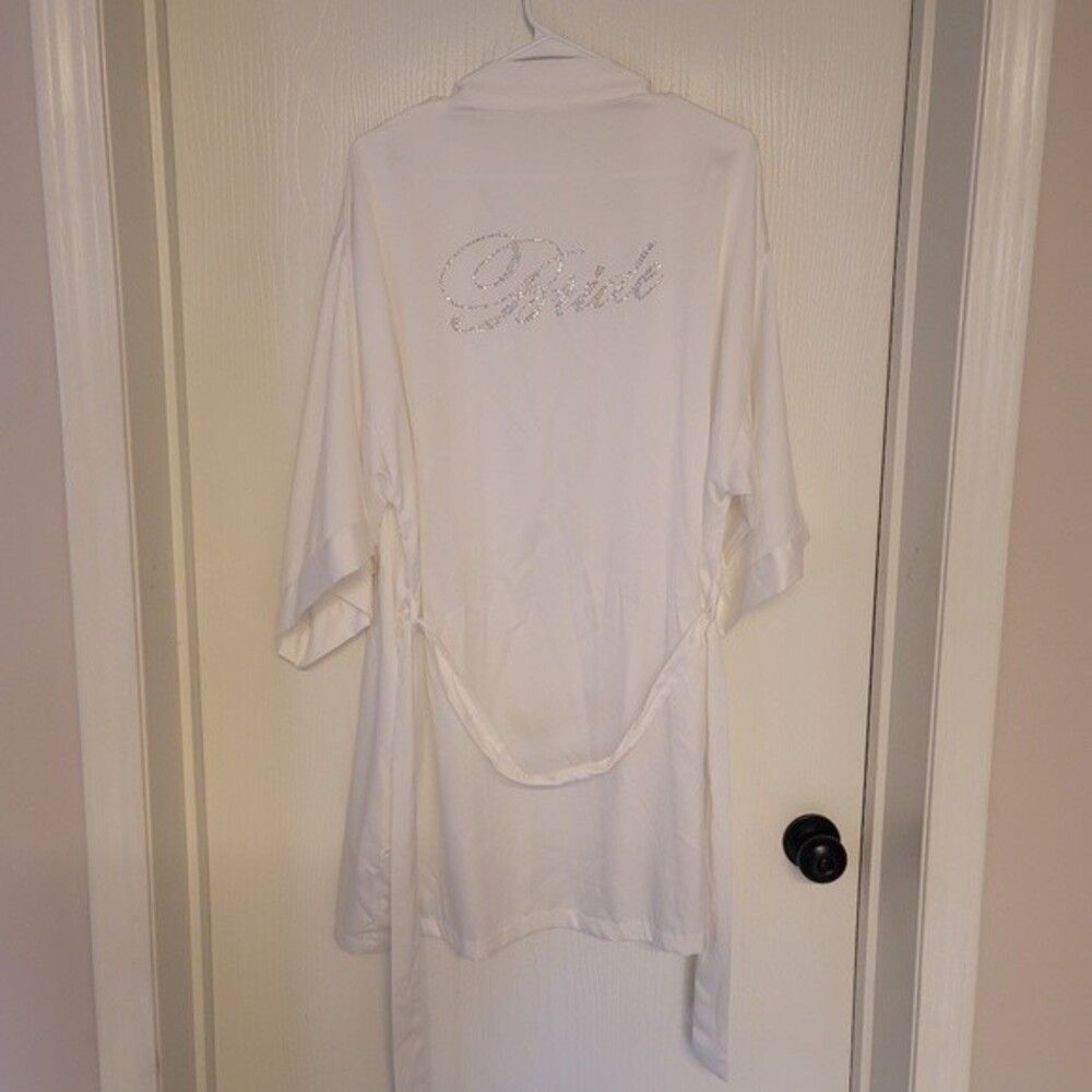 ~ Icing Bride Wedding Satin Robe